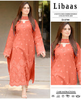 LIBAAS - 2 PIECE UNSTICED IN DHANAK